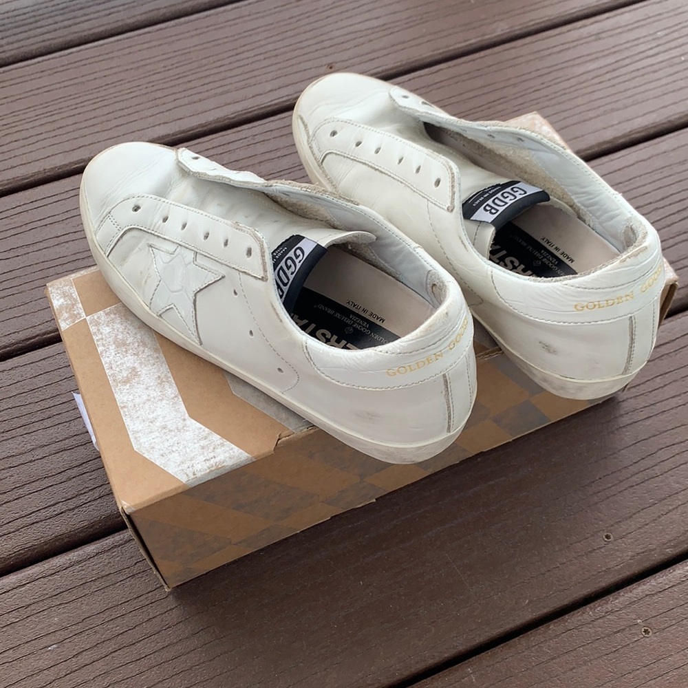 Golden Goose White Superstar sneakers 36 Ltd Ed
